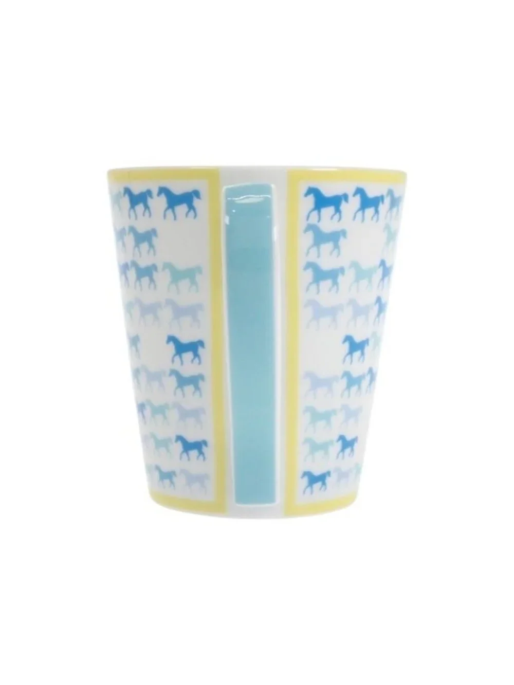Hermes Kaval Color Mug Cup Tableware Porcelain Blue Horse Hose Celebration